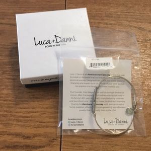 Luca + Danni Angel Wing Bangle Bracelet, new
